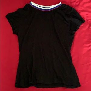 Try-Color Neckline Tee